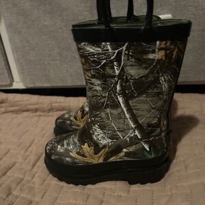 Kids Camouflage Rain Boots